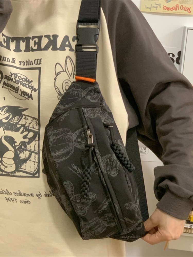 A small backpack with a large chest bag, a new 2024 for the rest of the world