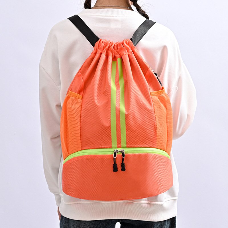 Oxford Waterproof Outdoor Gymnasium double shoulder pack, new dry-wet-separated basketball pack