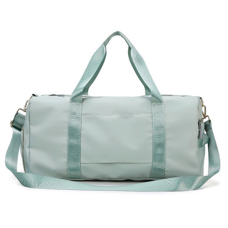 The new dry and wet separation sports bag for Yoga, a large-capacity travel kit for shoes with a simple, pure-colour gym