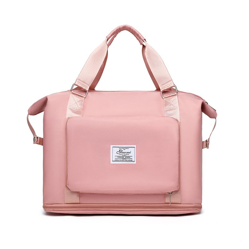2024 new large-capacity short-distance bags of dry, wet-separate gymnasium packs of handbags folded