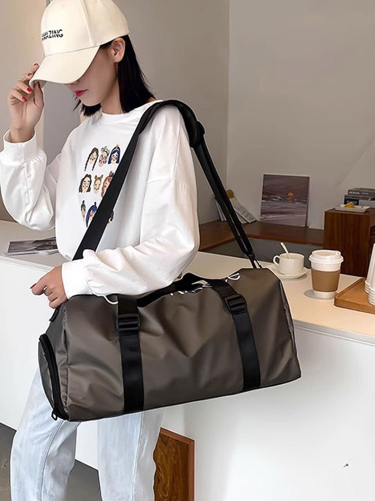 Gymnasium bag, men ' s dry and wet separation sports bag, hand-held travel bag, women ' s bag with a large capacity, swimming bag