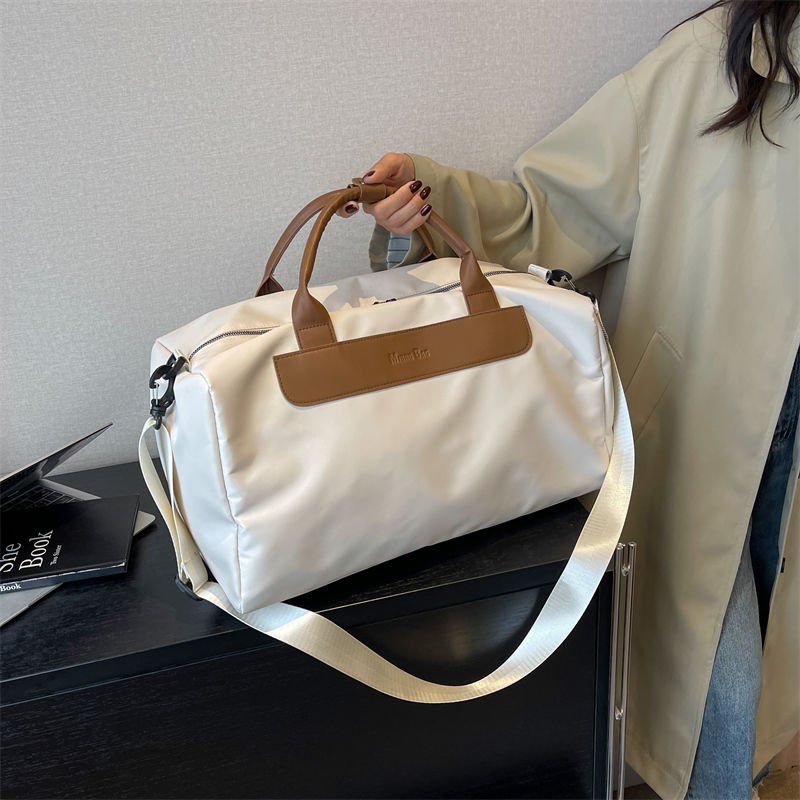 Travel bag, large-capacity gym bag, dry and wet separation sports bag, light handbag short tour bag