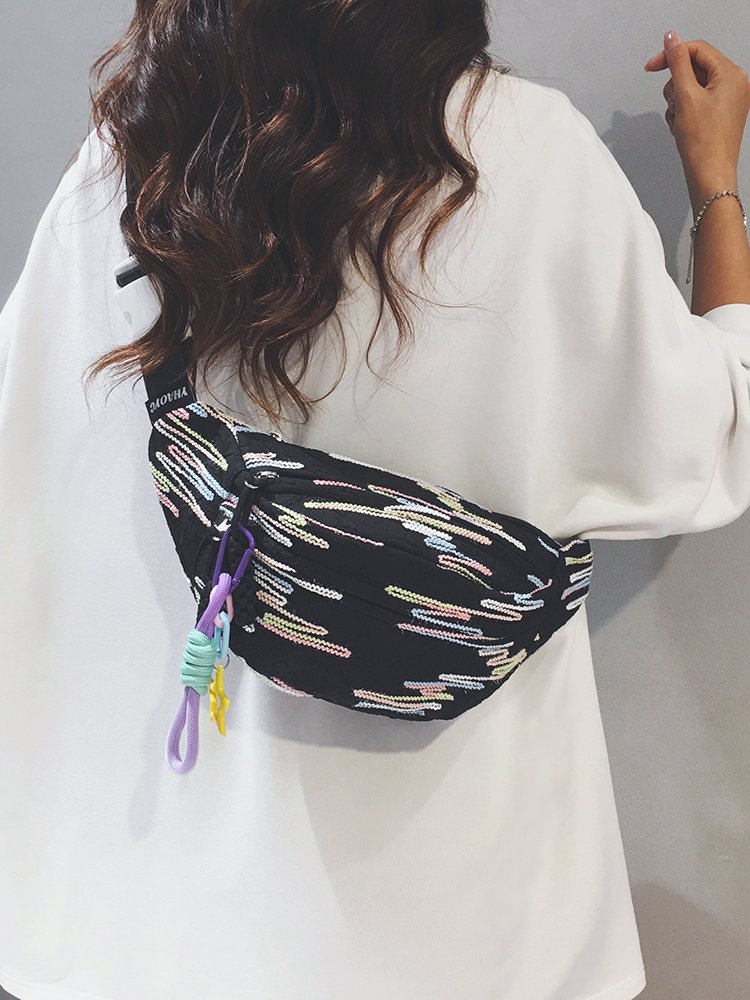 Fashion chest bag female, 2024 new twirl, 100 twirl twirl twirl, twirl twirl twirl