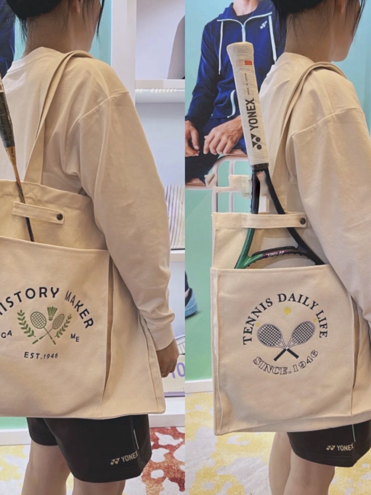 the badminton bag is full of tarp bags, a large one-capable one-capped sports bag, and a toy bag