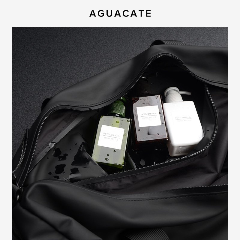 AGUACATE GYMNASIUM PACKED DRY AND WET SEPARATED MALE AND FEMALE SLASHED POCKET SPORTS RIDE PACKED WATERPROOF FISTING SHORT TRAVEL PACKAGE