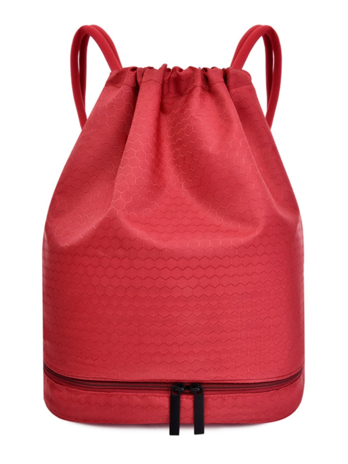 Customize a dry and wet-separated swim pack for a swimsuit for a man and a woman with swim gear
