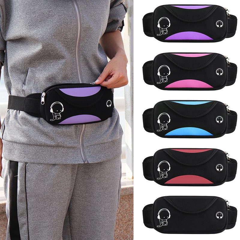 Running cashbags for men and women, sports outdoors, small belts, multi-purpose gym and cycling, light waterproof