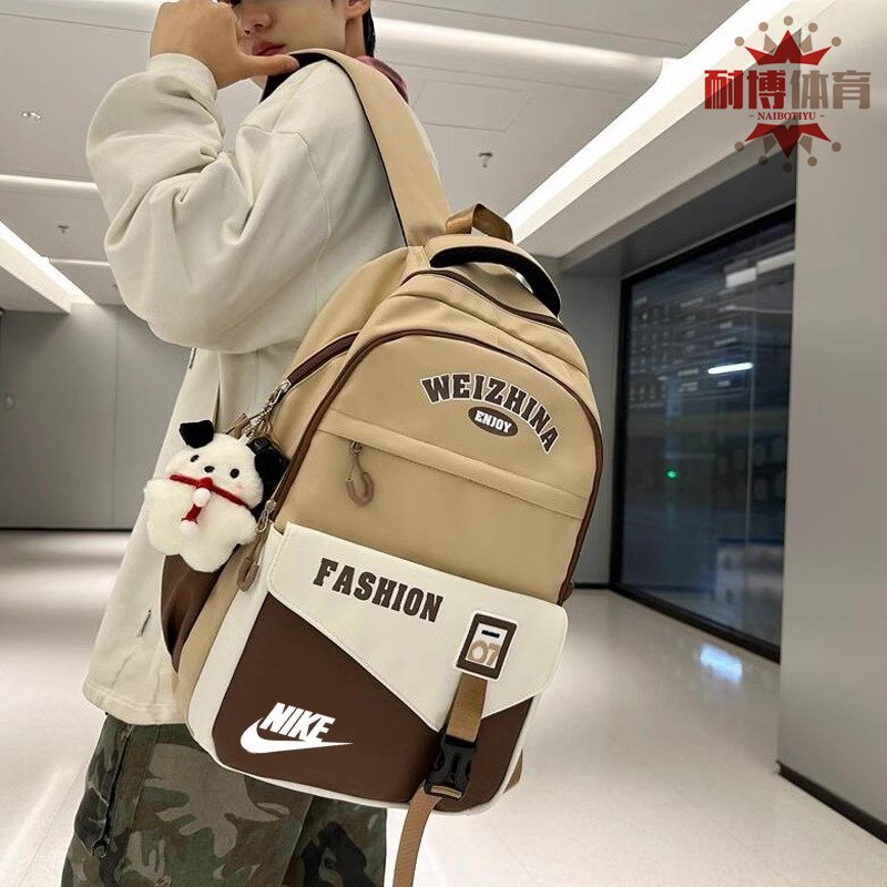 Nike's new 2024 double shoulder bag for boys and girls in high school