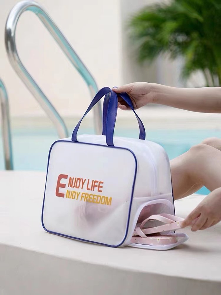 Swimming, wet and dry separation, waterproof beach for women, bathing and cleaning, sports for gymnasium