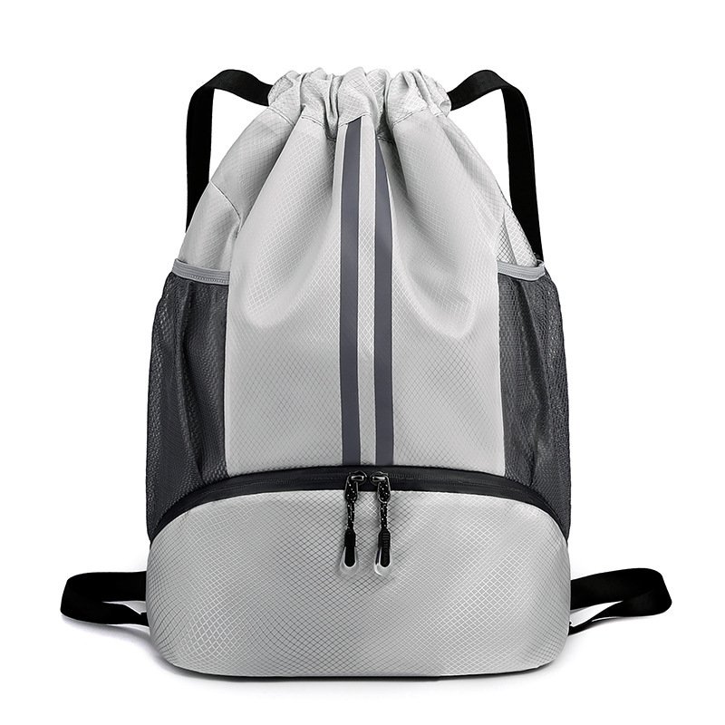 Basketball packs, dry and wet, separate swimsuits, sports backpacks, gym-season slings, shoulder packs