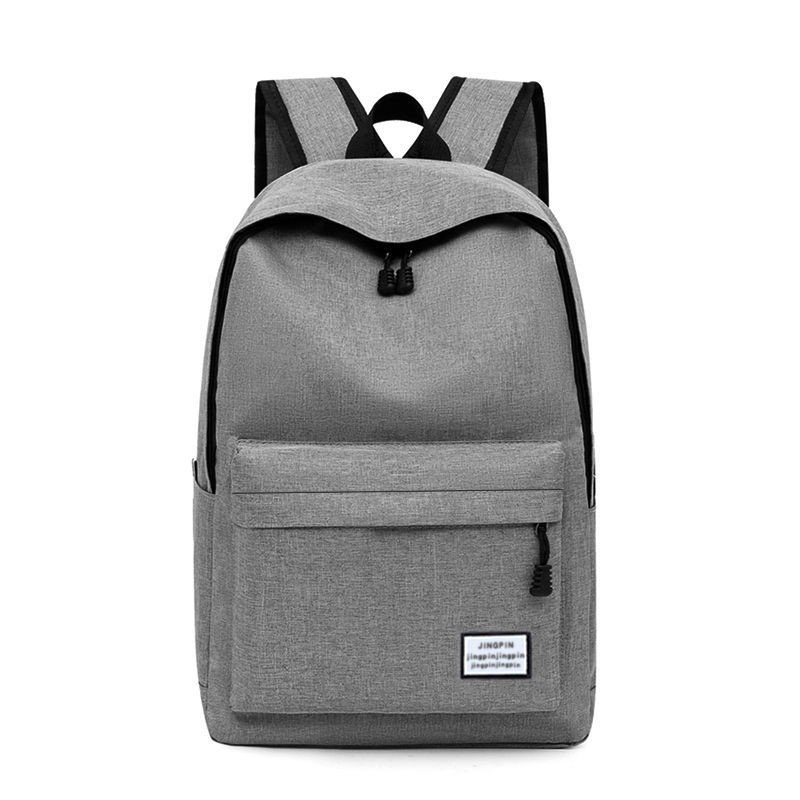 Recreational school bag, male canvas, short shoulder bag, large-capacity schoolboy's backpack computer travel kit