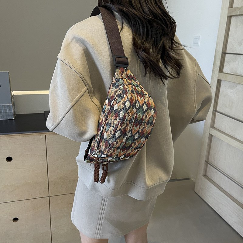 Traveling rags for a walk, troupe for a female, 2024 new slant phone