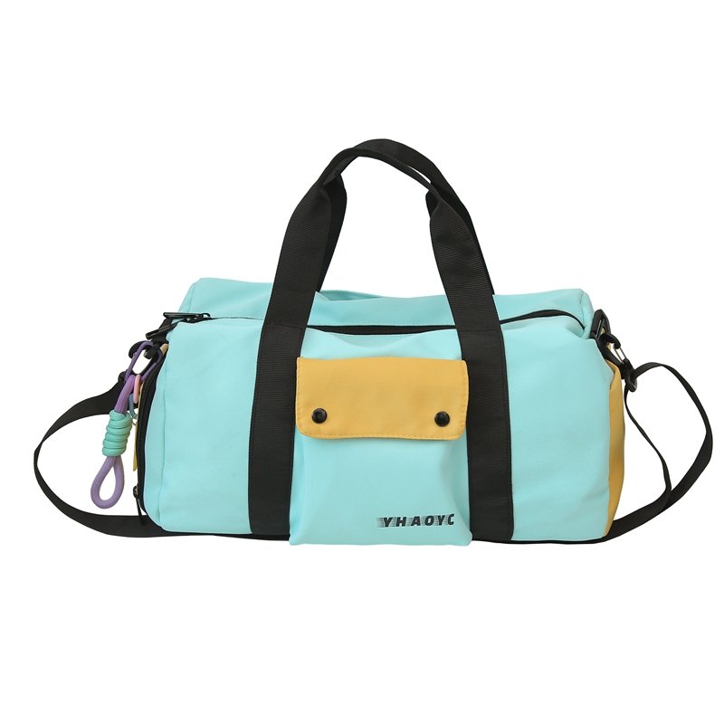Sports training packs for dry, wet and separate swimming, and a gym bag for light hand-carrying, one-shoulder-slashed travel kit