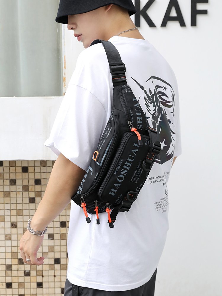 2024 Summer new man and woman, large-capacity commuting pack, multi-purpose motion slant bag, high-end cycling mobile phone bag