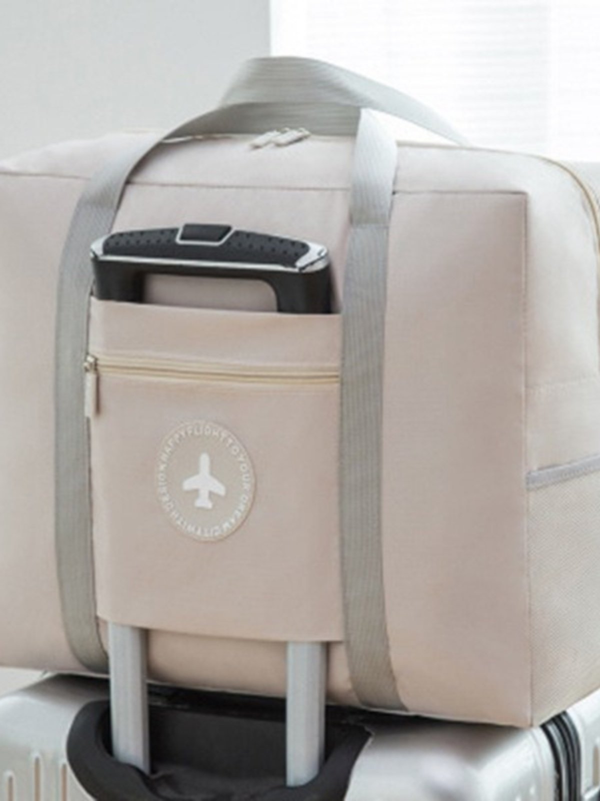 A LARGE-CAPACITY TRAVEL PACK FOLDING OF BAGS, WATERPROOFING AIRCRAFT, OXFORD MOVER'S CLOTHES, LOGO CUSTOMISE