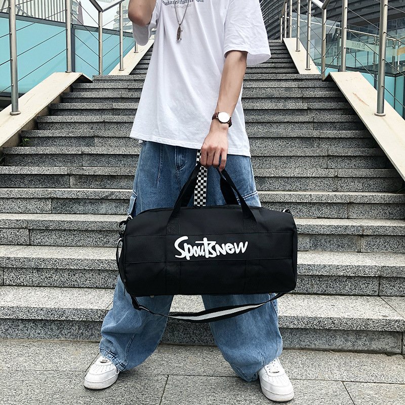 Dry-wet and separate swimming and gyms, basketball bag, shoe-shoe girl Yoga, one-capped sports bag man