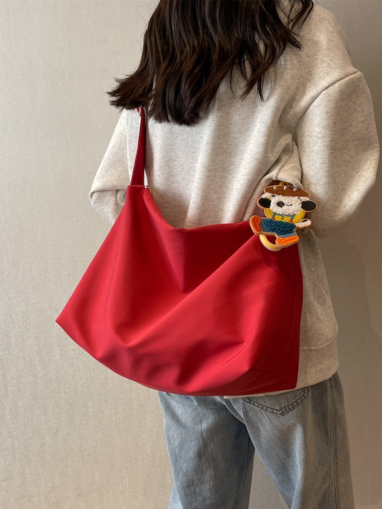 A big-capacity gym bag with 2024 new sports, red-wind slop bag with short-distance bags