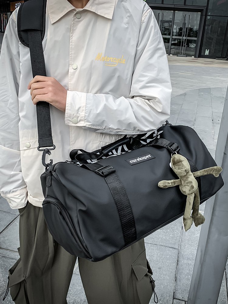 Dry-wet-separated sports gymnasium, short-distance travel packs for men with a large capacity of hand-cargo bags for women