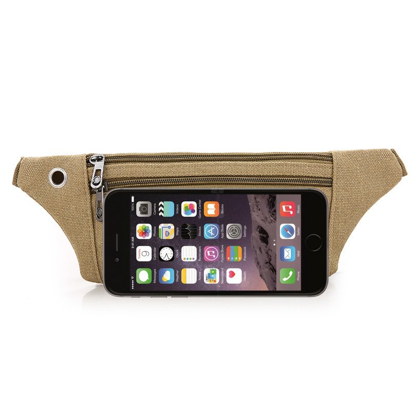 The sports out-of-the-house waist bag lighten up, the Korean-booked mobile phone bag close to the cyclist's purse, the male and female