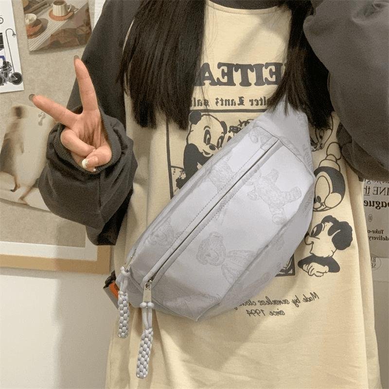 Cute bear cell phone backpacks for boys and girls in school day-time students