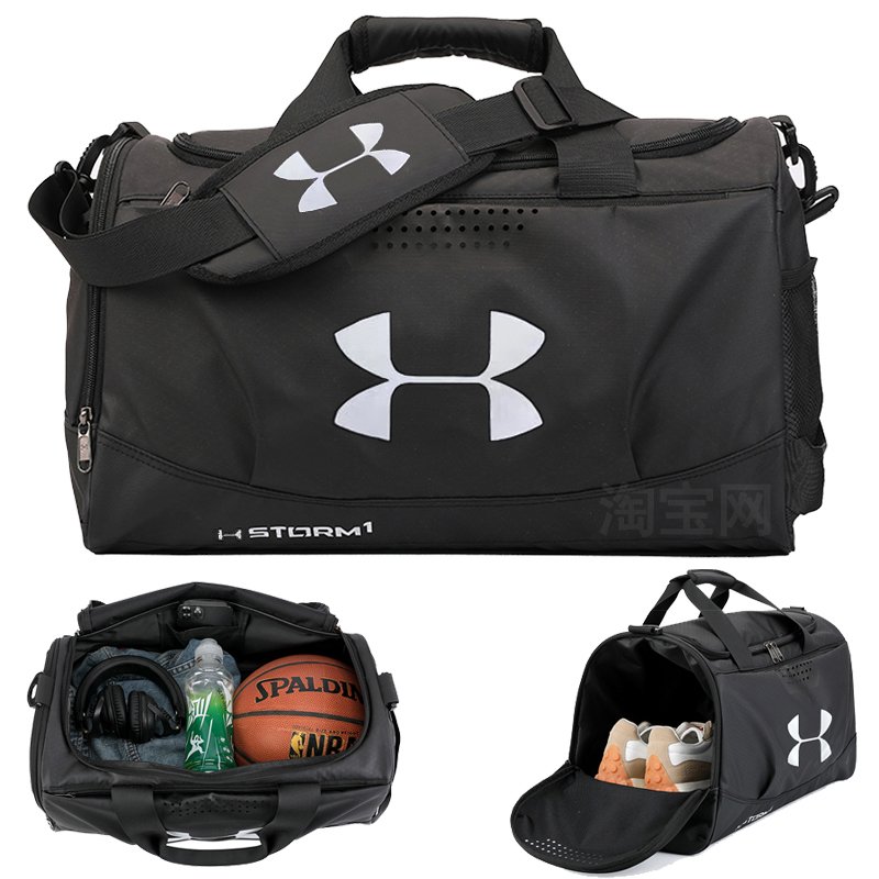 Gymnasium packs for dry and wet separation sports, large-capacity slashy-packed one-shoulder travel bag