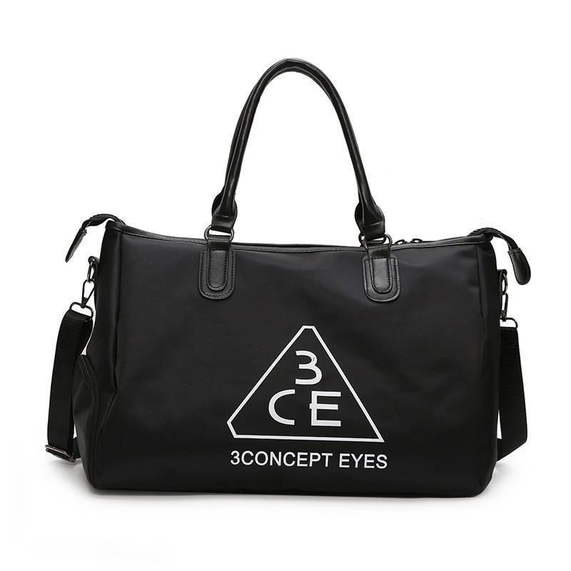 A live Korean-size water-resistant mass-printing short-distance sports bag bag