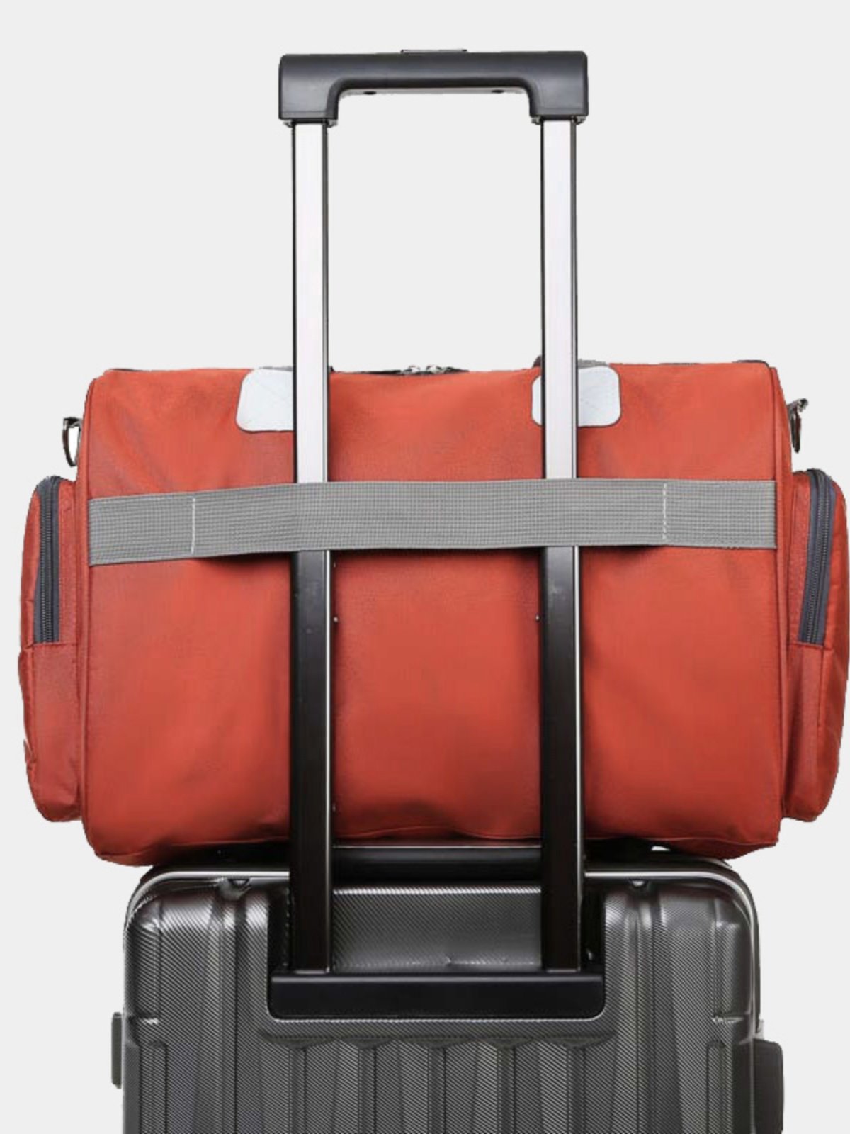 Korean large-capacity travel bag sports and fitness packs light waterproof and one-shouldered luggage bags travel for clothing