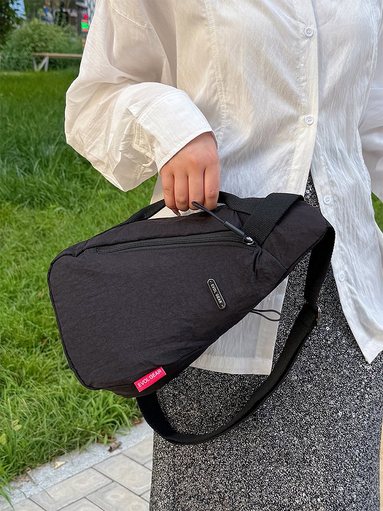 The stylish pecs pack, the slop bag, the slop bag, and the scooter bag