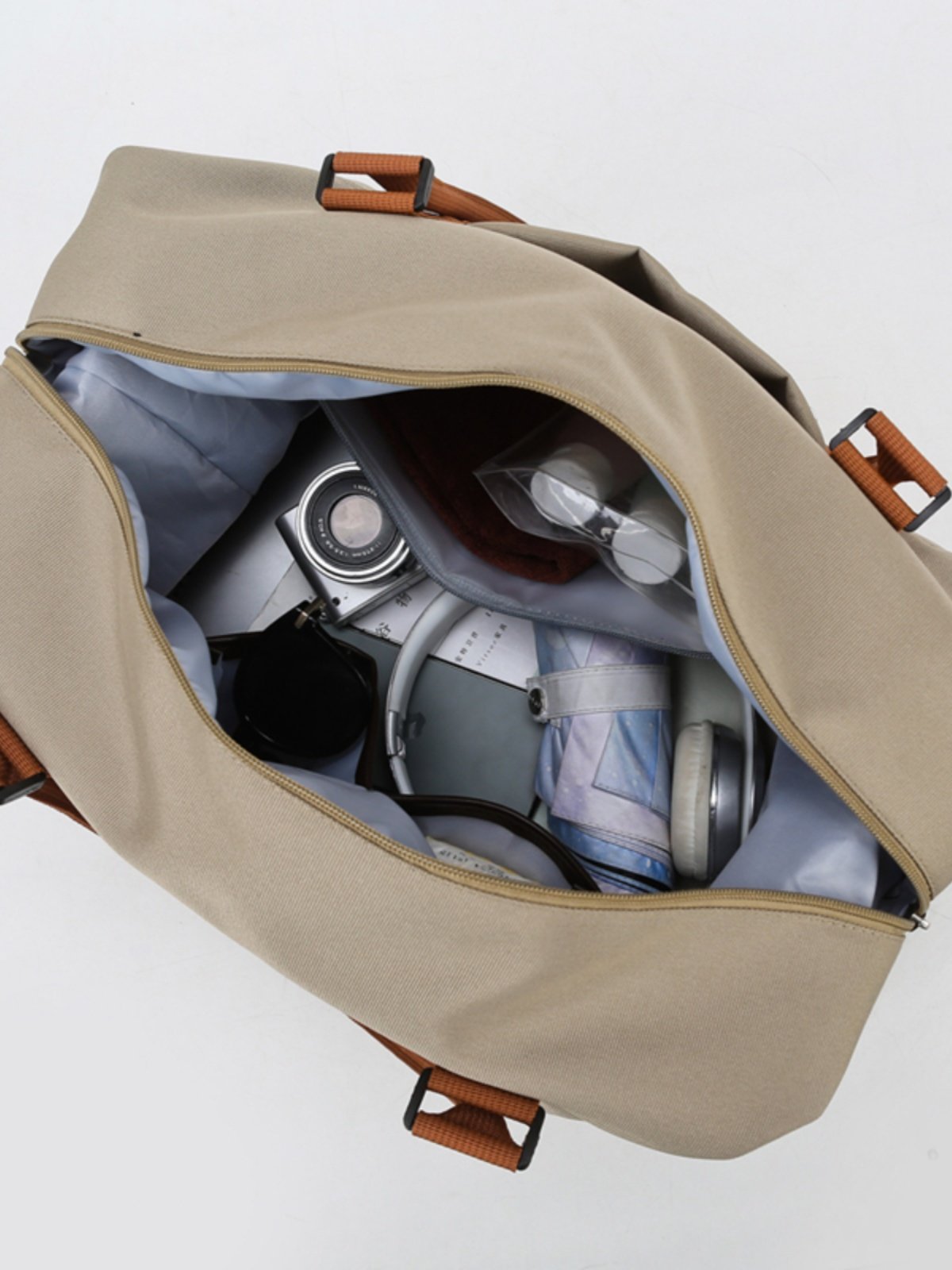 Waterproof Oxford-size short-haul travel bag, men's sports folk art audio performance test