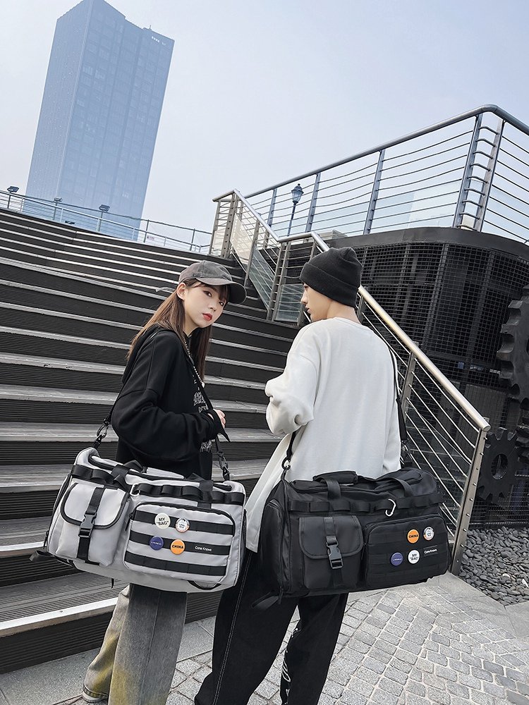 Travel bag, large-capacity gym bag, multi-purpose handbag, hand-carriage bag for short-distance bags