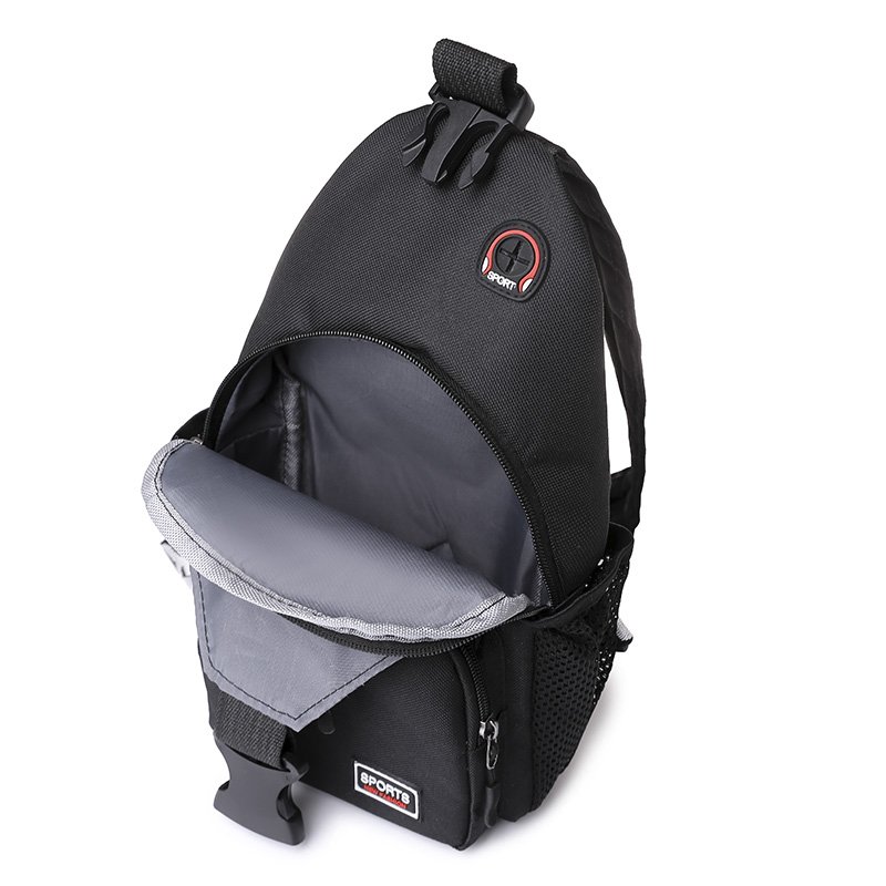 A multi-purpose sports waterproof chest bag for a woman with one-size-size one-shoulder backpack