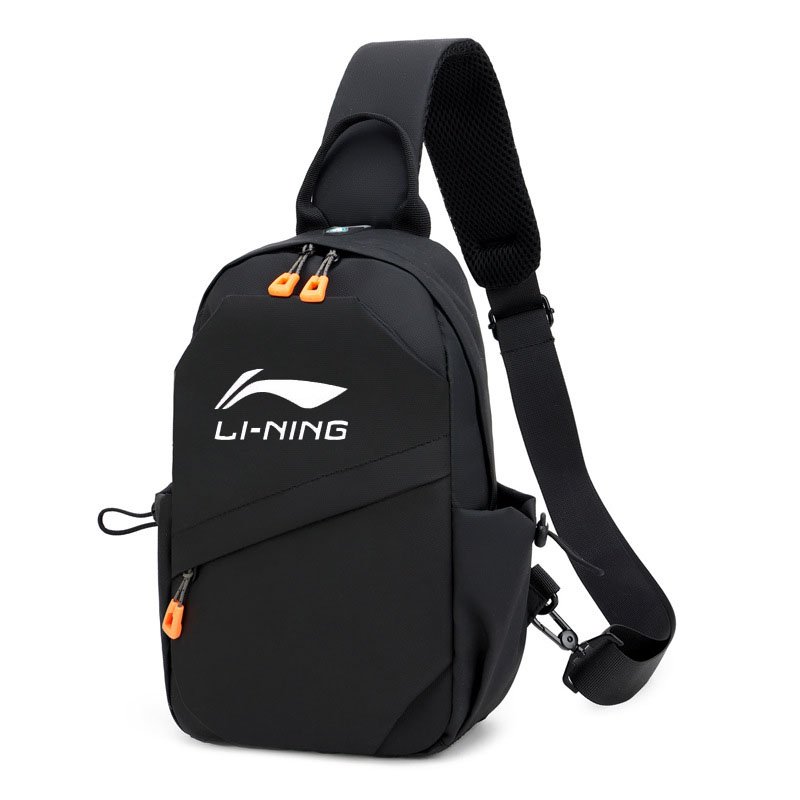 Li Ning has a large capacity of ecstasy and twilight packs of outdoor sports women's one-shoulder bag