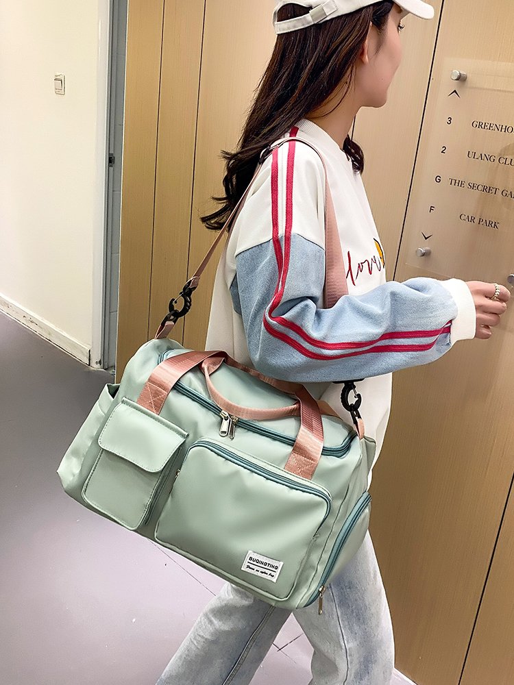 Short-distance bag for women with light hand-held dry and wet separation sports and gymnasium bag for students