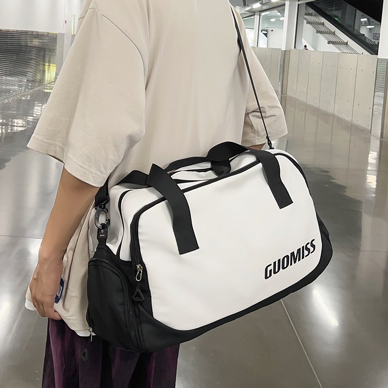 Gymnasium bag, women ' s dry, wet and separated swimming kit sports kit, water-resistant, short-distance bag, male