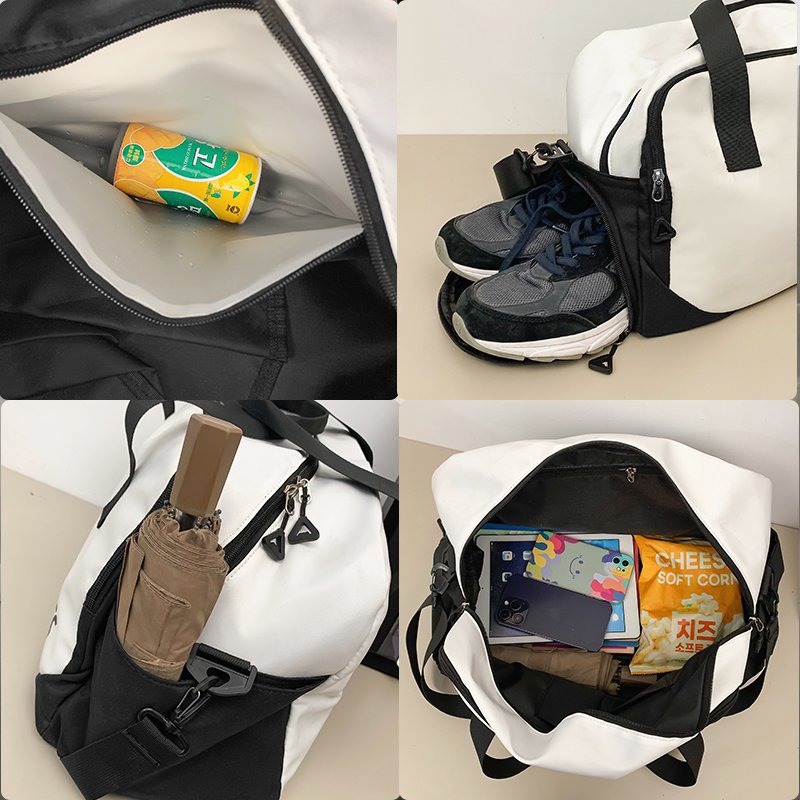 Gymnasium bag, women ' s dry, wet and separated swimming kit sports kit, water-resistant, short-distance bag, male
