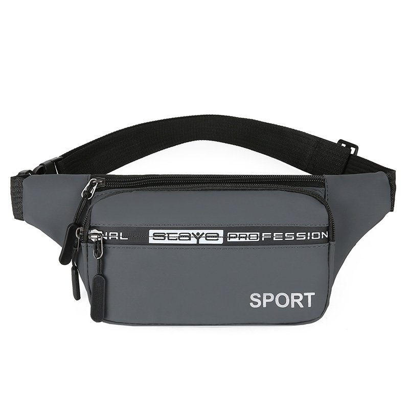 New water-proof waistbags for men and women with a large, multi-purpose cashier's purse and mobile phone bag for outdoor exercise