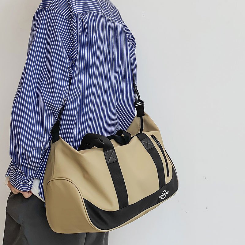 Short-distance bag, large-capacity female sports, dry and wet separation, male pack, light handbag