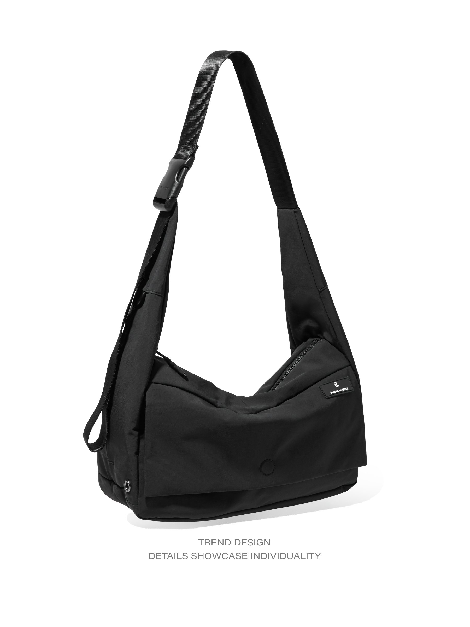 The Flying Livebox Large Tilt Male Sports Pocket Traveler Pocket Pocket Single Shoulder Bag
