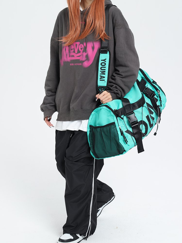 Short-distance bag for girls with light and heavy swimming and fitness packs for dry and wet separation sports bags