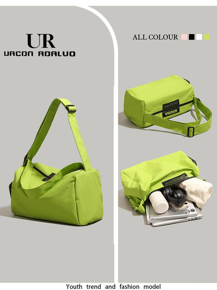 UR LARGE-CAPACITY SHORT-DISTANCE BAG FOR FEMALE 2024 NEW DRY AND WET BREAK-UP SPORTS STUDENTS' BAGS