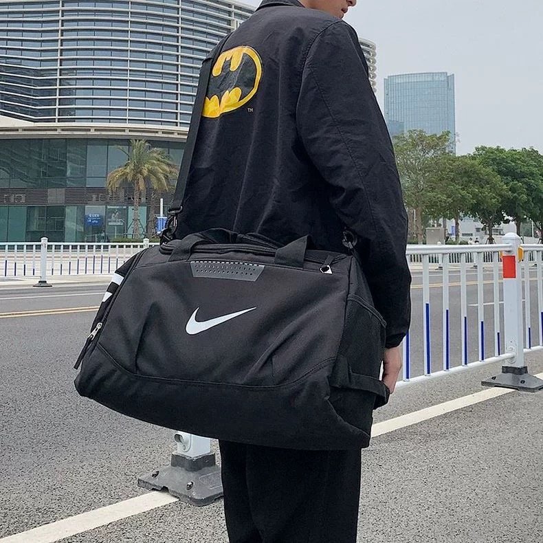 Nike Nikenik Tied-Dry-Wet-Segregated Physics Package Sports Training Baskets for Men and Women with Large Capacity Travel Bags