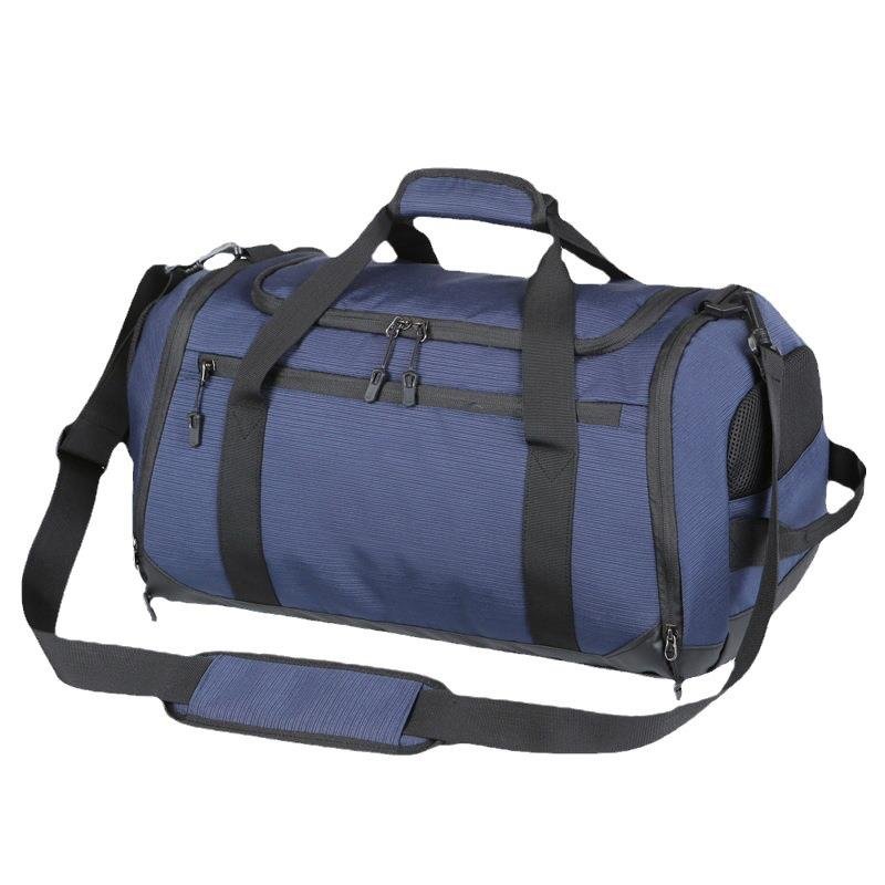 New large-capacity travel pack, dry and wet, separate gym bag, male independent shoe bag, one-shoulder slant