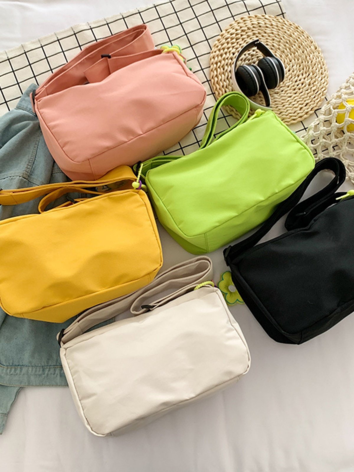 Summer tarpaulin bag with a new 2024 for the rest of the day