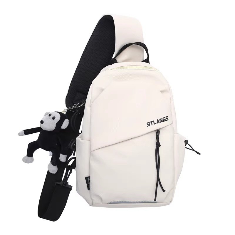 Chest-packed men's backpacks, one-shoulder traveler's
