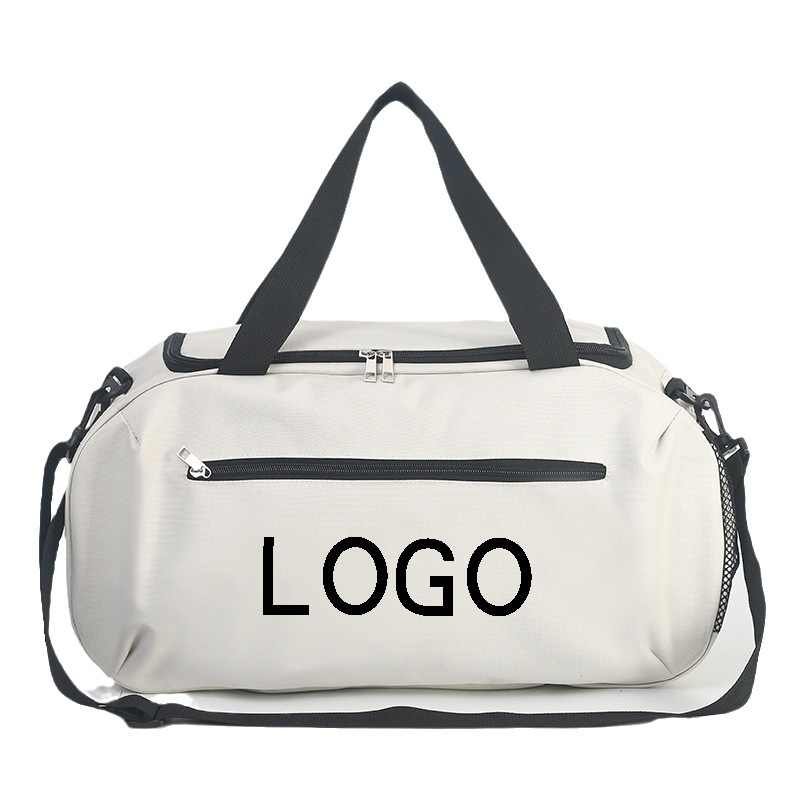 gym bag, man-one-shoulder basketball football bag, large-capacity yoga bag handbag with print logo