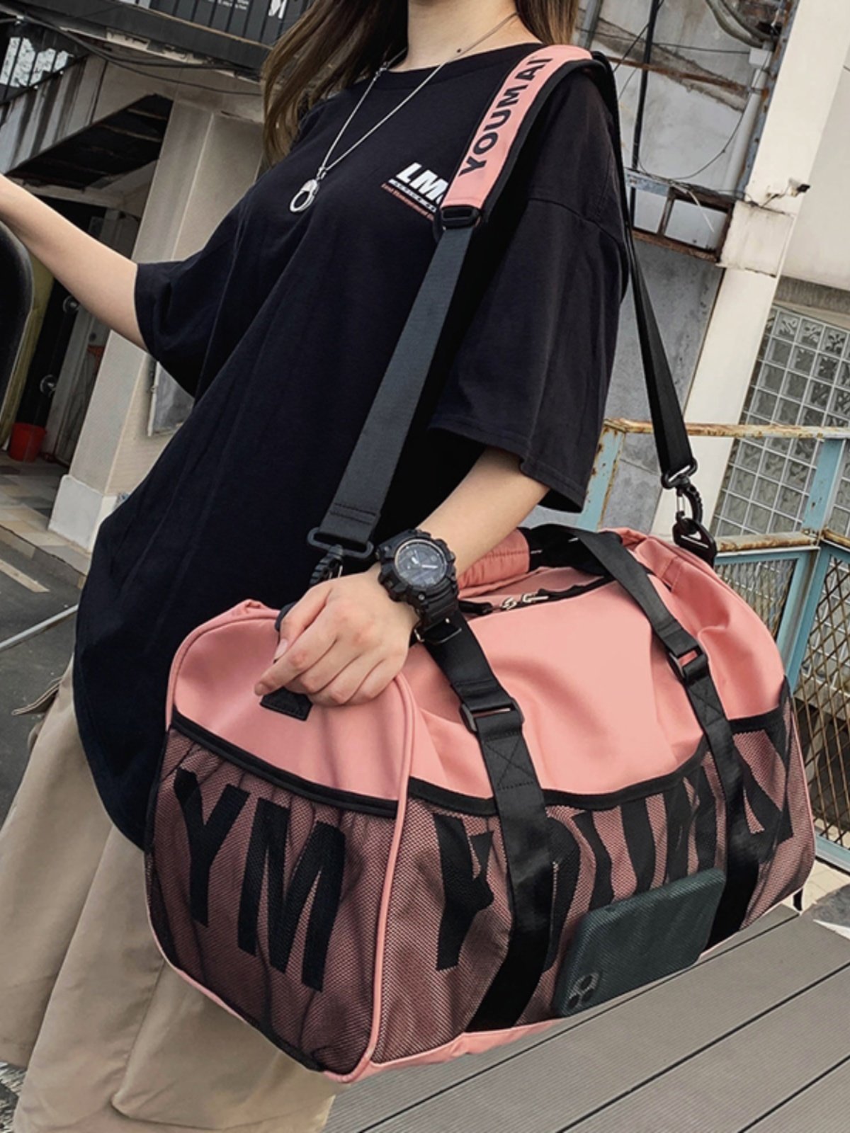 Travel bag for women with high-capacity dry and wet separation packs, sports packs, swim bag for boys, slop bag