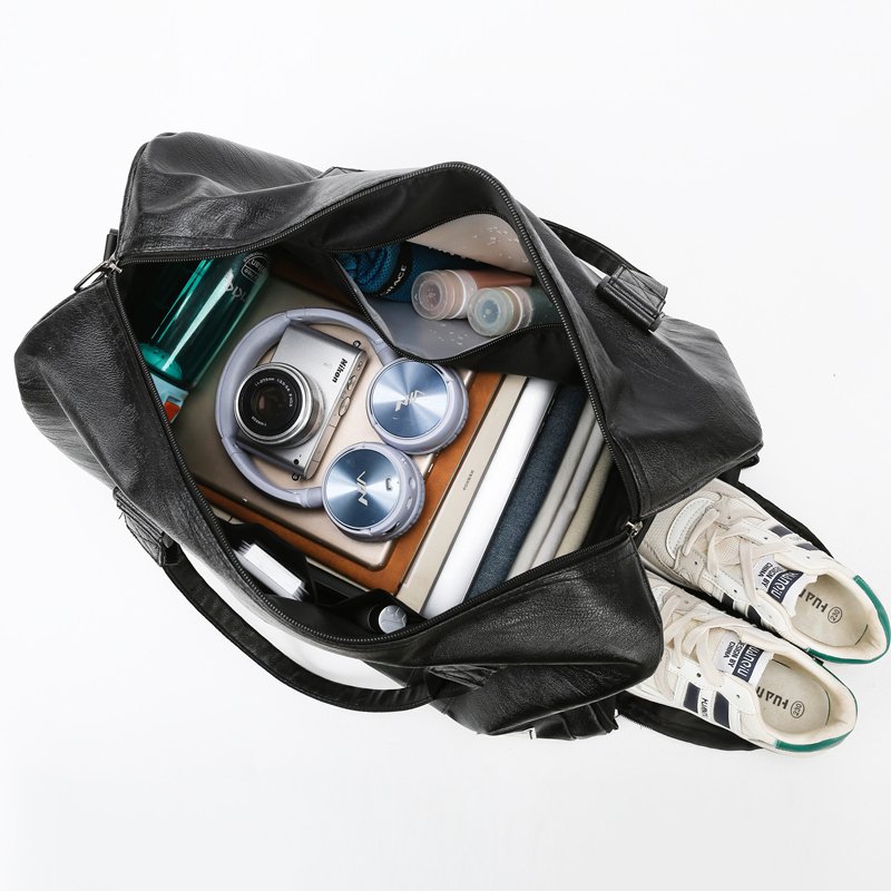 Fashion sports packs, dry and wet, handbags, handbags, leather bags, large-volume travel packs for women
