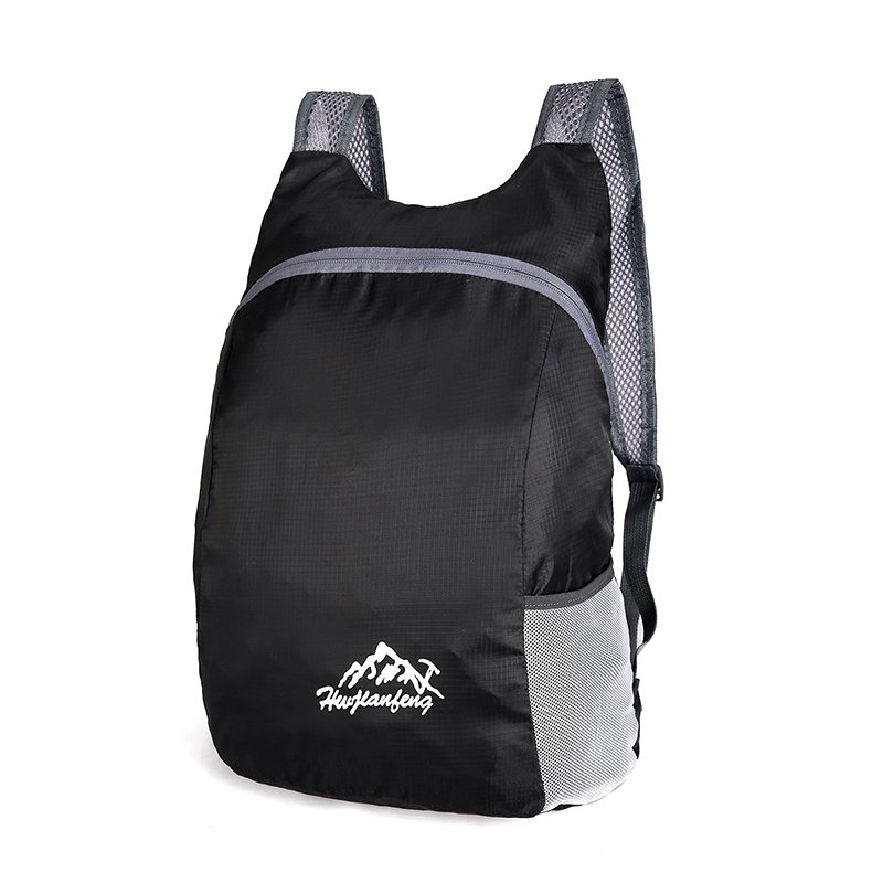 Two-shoulder backpacks to fold out sports students, both men and women, to travel with their school bags