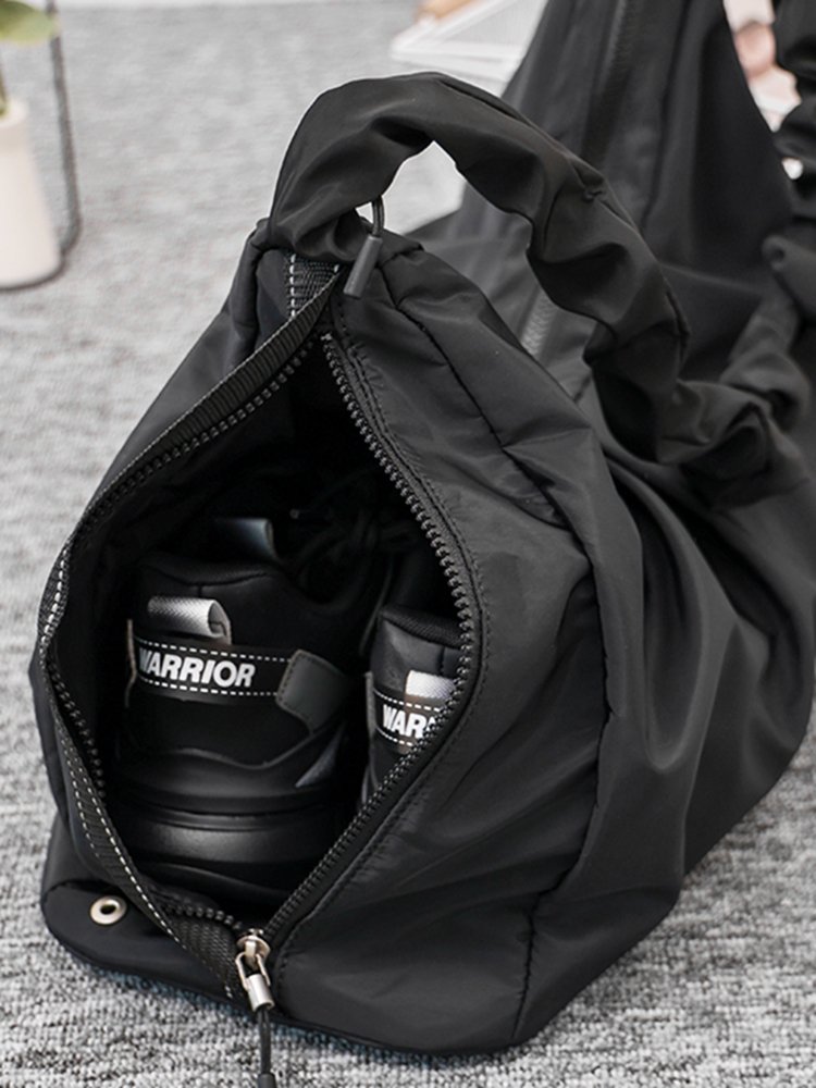 Gymnasium sports girl Yogatot packs swimming and water-resistant one-shoulder-slashed buns for high-capacity outdoor travel