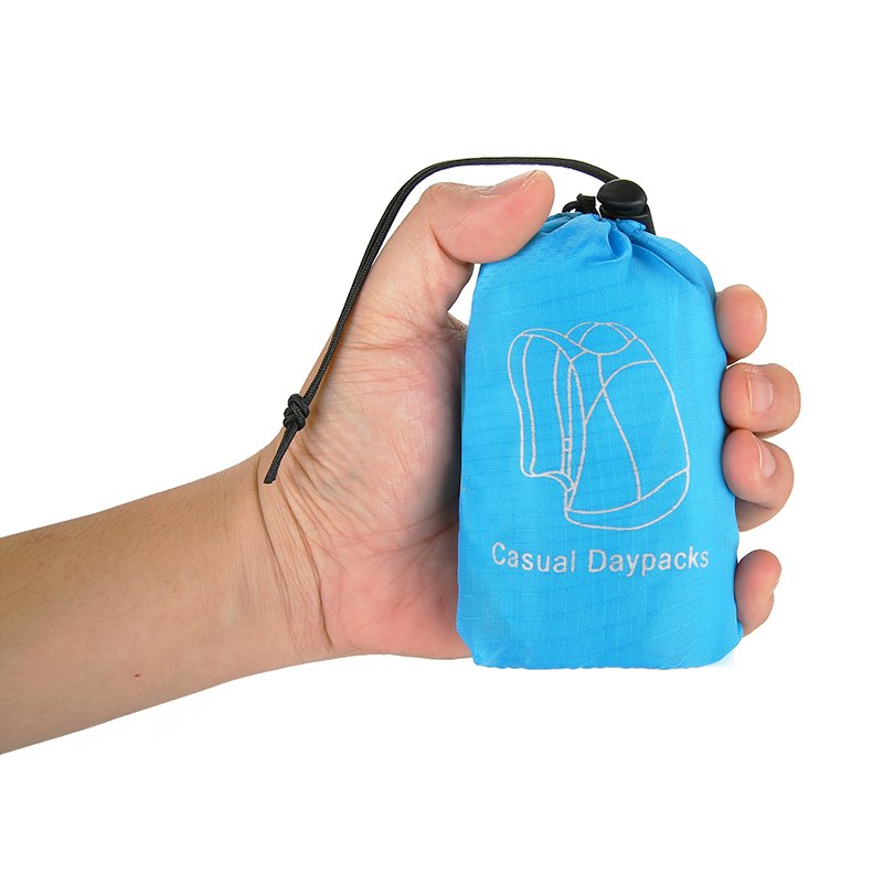 Two-shoulder-packed outdoors can fold super light-walking packs and float with waterproof women's backpacks